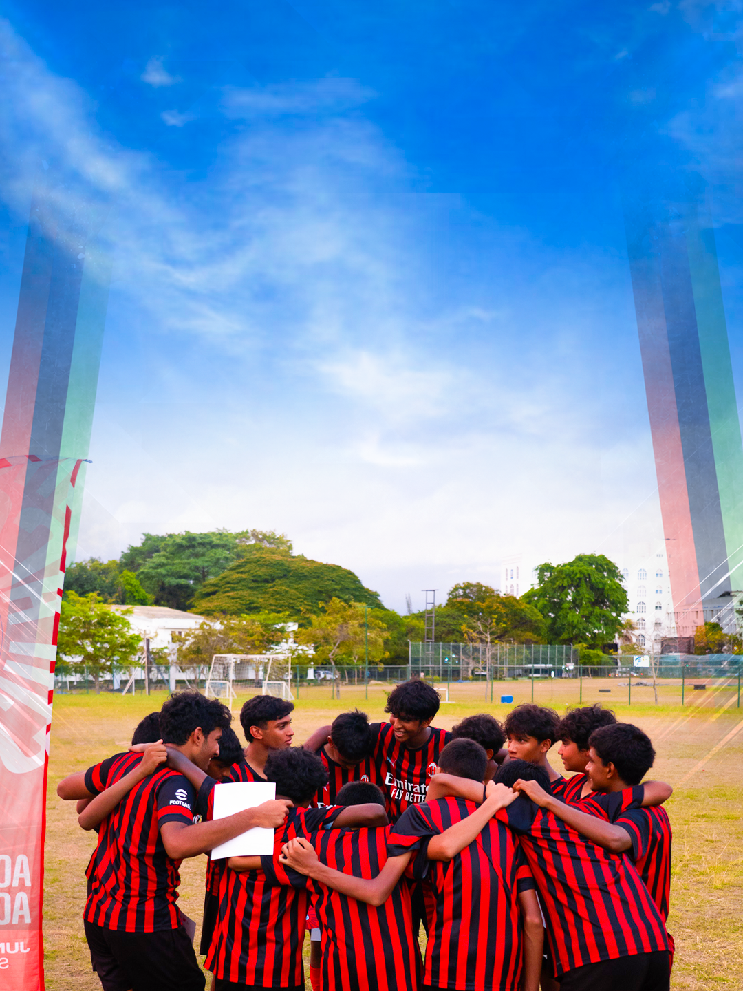 AC Milan training team